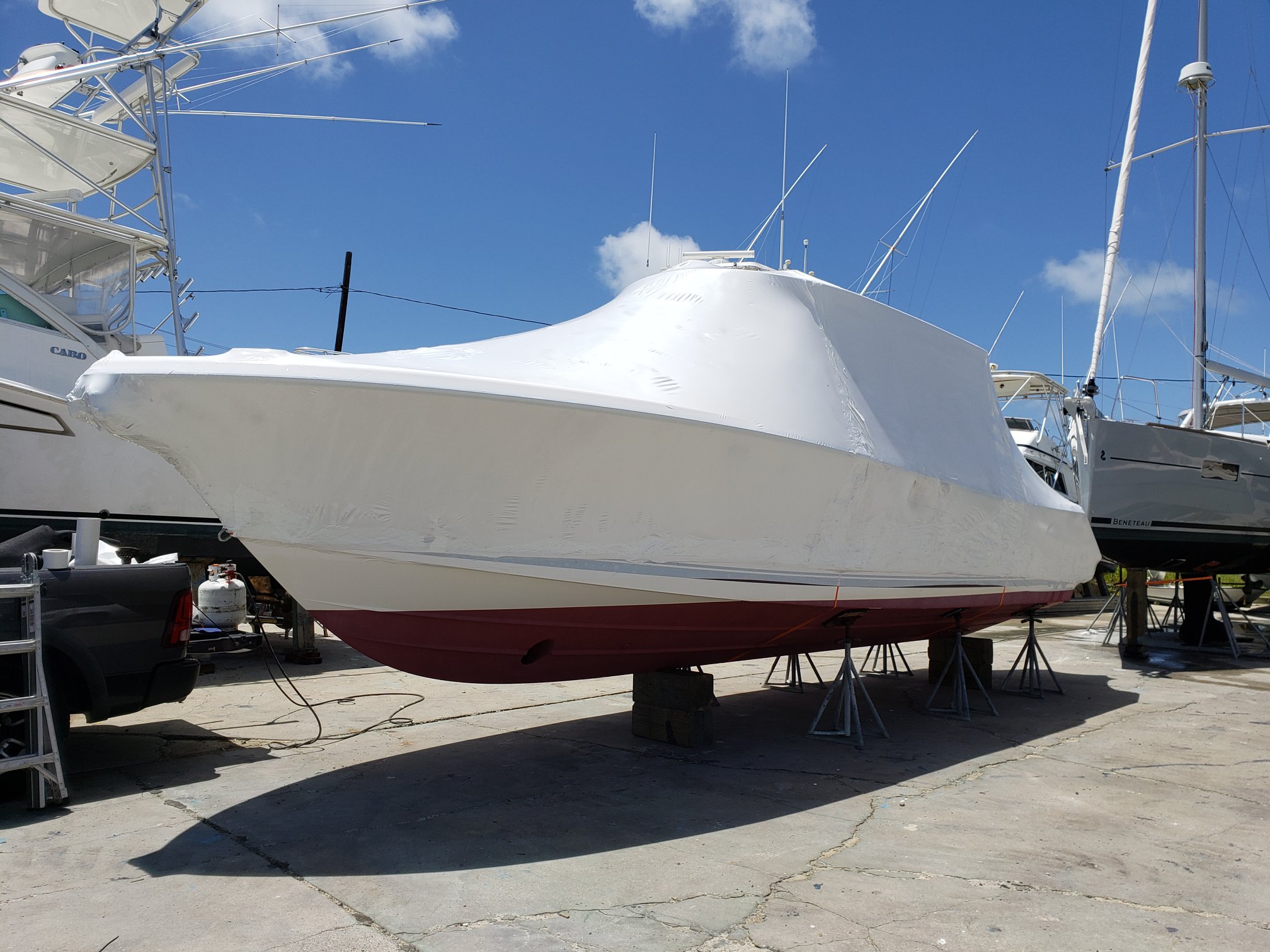 Boat shrink wrapping to safeguard your marine investment.